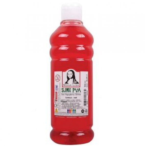 SUDOR SIVI YAPISTIRICI SLIME 500ML KIRMIZI ürün görseli 1