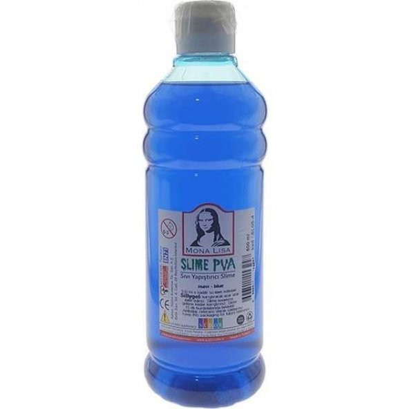 SUDOR SIVI YAPISTIRICI SLIME 500ML.FOSFORLU MAVI ürün görseli 1
