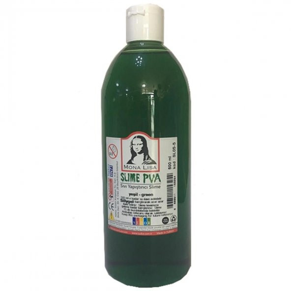 SUDOR SIVI YAPISTIRICI SLIME 500ML YESIL ürün görseli 1