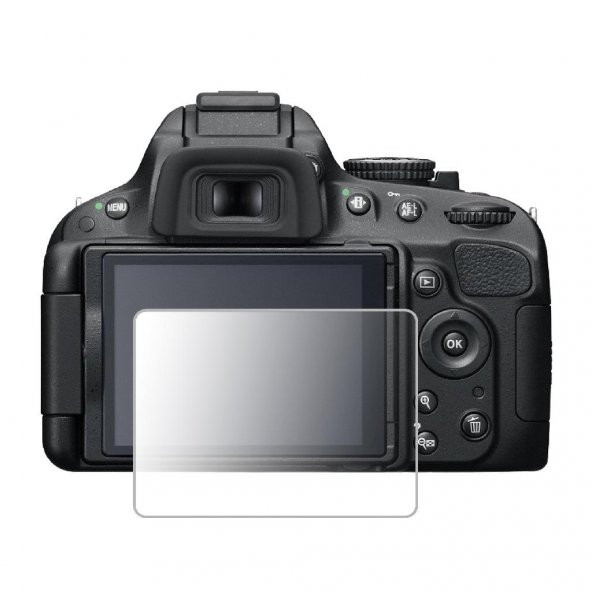 Nikon D5100-D5200-D5300-D5500-D5600 Fotoğraf Makinesi için Ekran Koruyucu ürün görseli 1