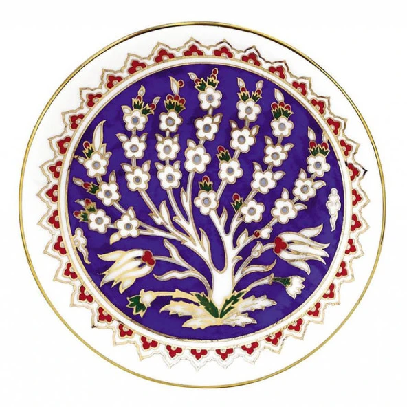 Kütahya Porselen 13 cm El Dekoru Tabak Dekor No 01168 ürün görseli 1