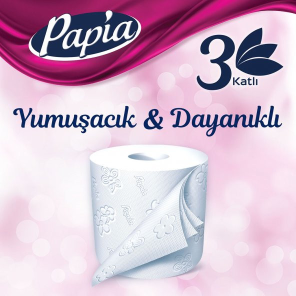 Papia Tuvalet Kağıdı 48 Rulo - Resim 4