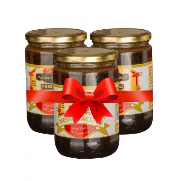 3 Kavanoz Mesir Macunu 950gr - Orjinal Manisa ürün görseli 1