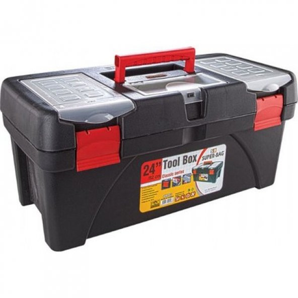 Super Bag Takım Malzeme Alet Çantası Bölmeli 24'' asr-2056 ürün görseli 1
