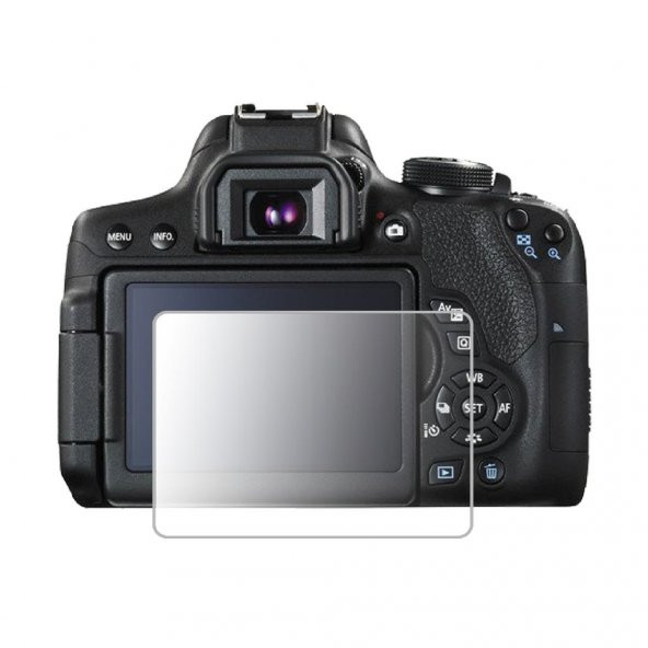 Canon 750D-760D Fotoğraf Makinesi için Ekran Koruyucu ürün görseli 1