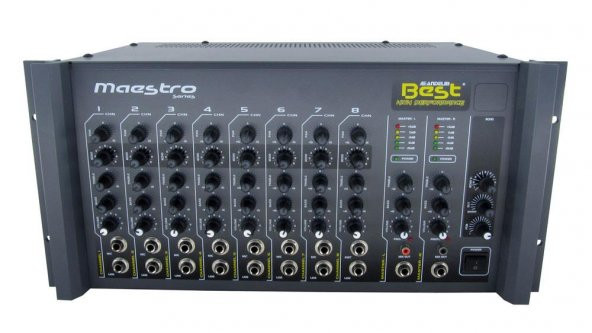 Best Maestro AN200ST Anfi 2x200 Watt 8 Kanal Ekho + Trafolu ürün görseli 1
