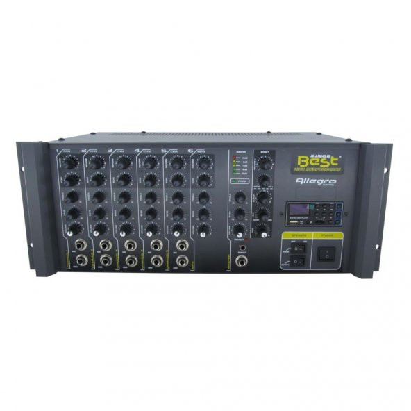 Best Allegro AN300MRU Anfi 300 Watt Ekho + Reverb + USB ürün görseli 1