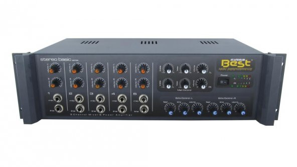 Best AN2250ET Echo + Trafolu Stereo Anfi 2x250 Watt ürün görseli 1
