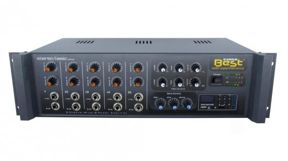 Best AN2150EUT2 Echo + USB + İki Kanal Trafolu Stereo Anfi 2x150 Watt ürün görseli 1