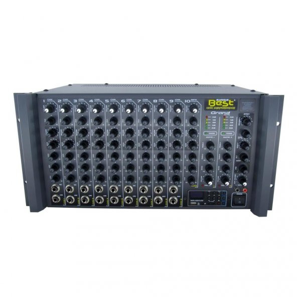 Best Grand AN400RS Anfi 2x400 Watt 10 Kanal Reverb ürün görseli 1