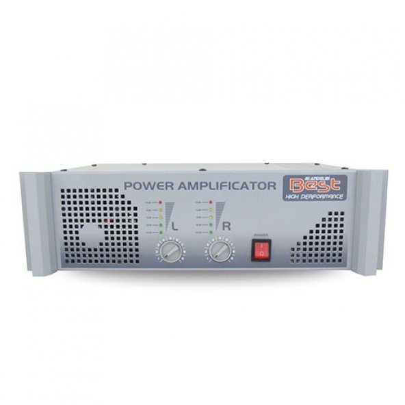 Best ANP500S Power Amplifikatör 2x500 Watt  8 Ohm ürün görseli 1