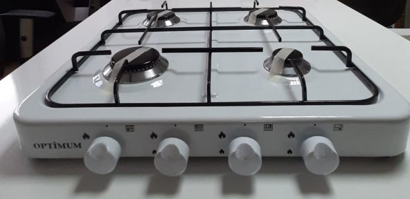 Set Üstü Doğalgaz Uyumlu Optimum Ocak Dört Gözlü - Resim 3