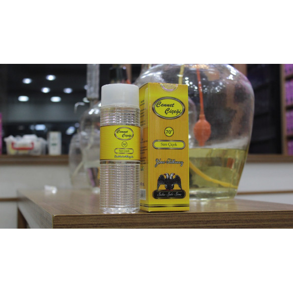 CENNET ÇİÇEĞİ Sarı Çiçek Kolonyası 400ml Pet ürün görseli 1