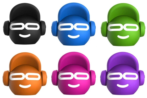iDance Beat Dude Mini Mavi Bluetooth Hoparlör - Resim 2