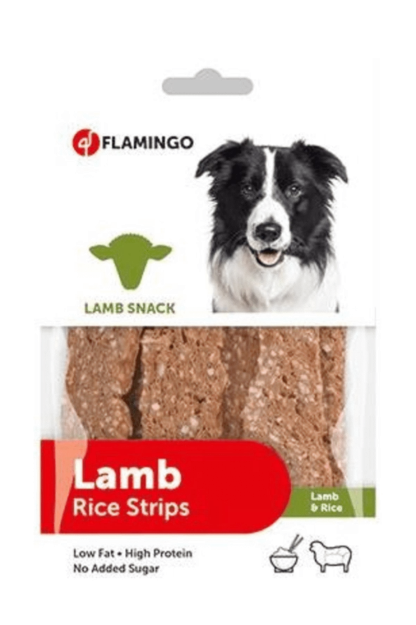 Flamingo Lamb Kuzu Etli ve Pirinçli Köpek Ödülü 85 gr Skt: 11/2026 ürün görseli 1