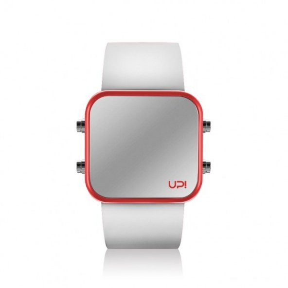 UPWATCH LED MINI RED WHITE UNİSEX KOL SAATİ ürün görseli 1