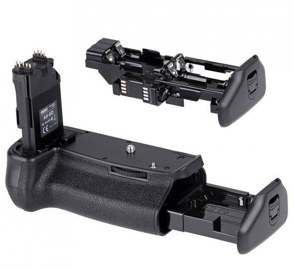 Canon EOS 6D İçin Ayex AX-6D Batter Grip + 1 Ad. LP-E6N Batarya - Resim 6