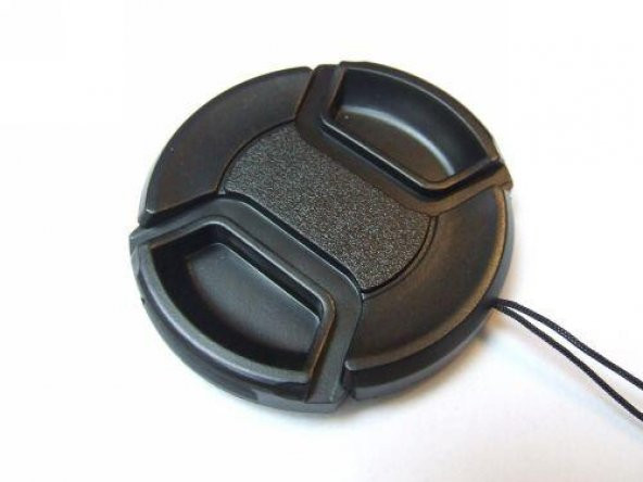 58mm Snap On Lens - Objektif Kapağı, Bağcıklı - Resim 2