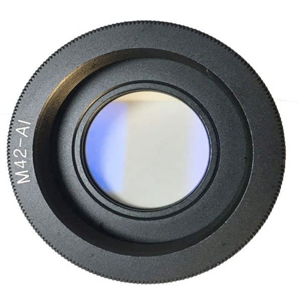 Nikon İçin M42 Lens Kullanım Adaptörü Optikli ürün görseli 1