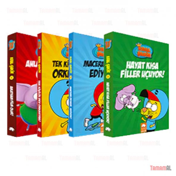 KRAL ŞAKİR 1 2 3 4 SET 4 KİTAP - Resim 4