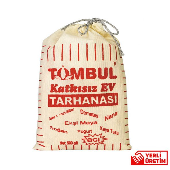 Tombul Katkısız Ev Tarhanası Acılı 500 Gr ürün görseli 1
