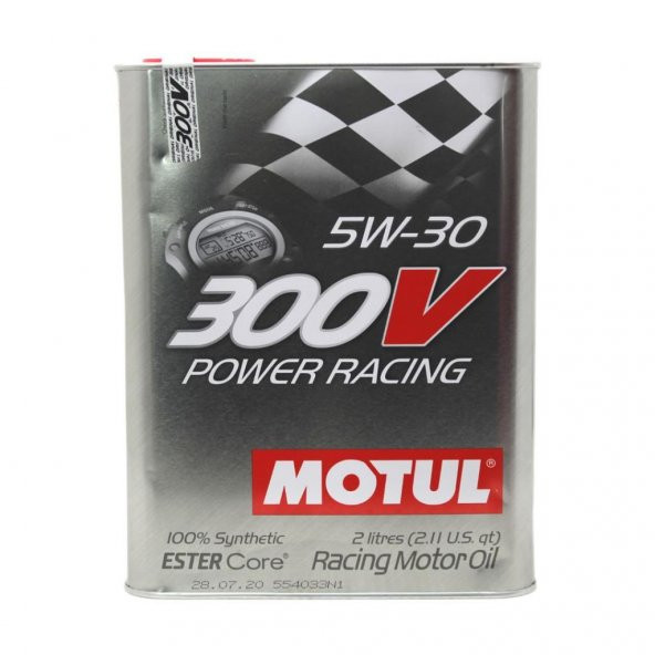 Motul 300V Power Racing 5W-30 2 Lt Performans Motor Yağı ürün görseli 1