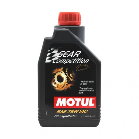 Motul Gear Competition 75W-140 1 Lt Sentetik Şanzıman Yağı ürün görseli 1