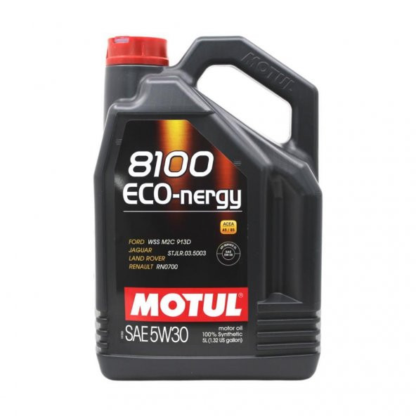 Motul 8100 Eco-nergy 5W-30 5 Lt Tam Sentetik Motor Yağı ürün görseli 1