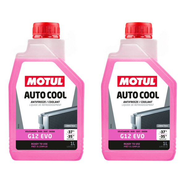 Motul Auto Cool G12 Evo 1 Lt Pembe Antifriz (2 Adet) ürün görseli 1