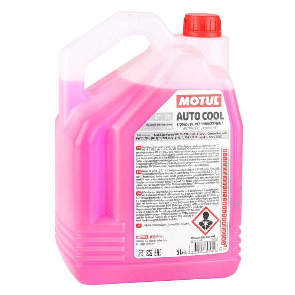 Motul Auto Cool G12 EVO Pembe Antifriz 5 Lt - Resim 2