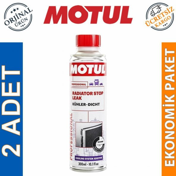 Motul Radiator Stop Leak 300 ML Radyatör Çatlak Tıkayıcı (2 Adet) ürün görseli 1