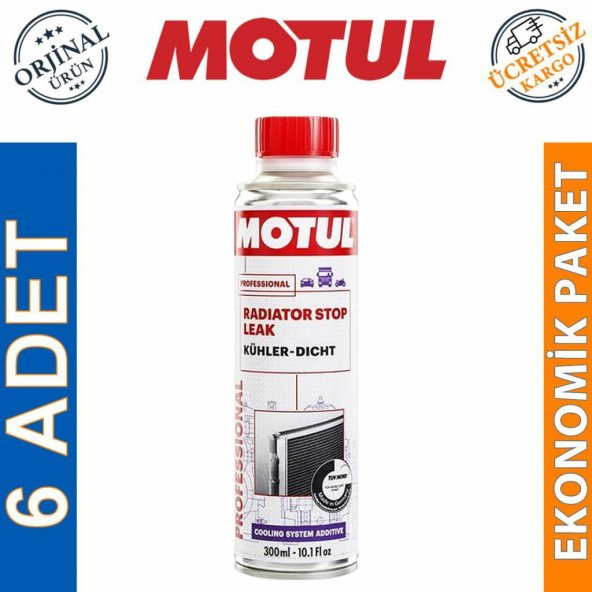 Motul Radiator Stop Leak 300 ML Radyatör Çatlak Tıkayıcı (6 Adet) ürün görseli 1