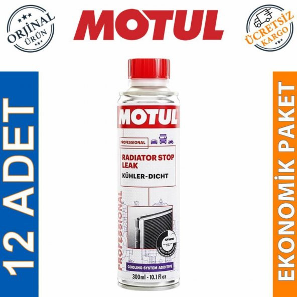 Motul Radiator Stop Leak 300 ML Radyatör Çatlak Tıkayıcı (12 Adet) ürün görseli 1