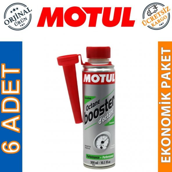 Motul Octane Booster 300 ML Benzin Oktan Yükseltici (6 Adet) ürün görseli 1