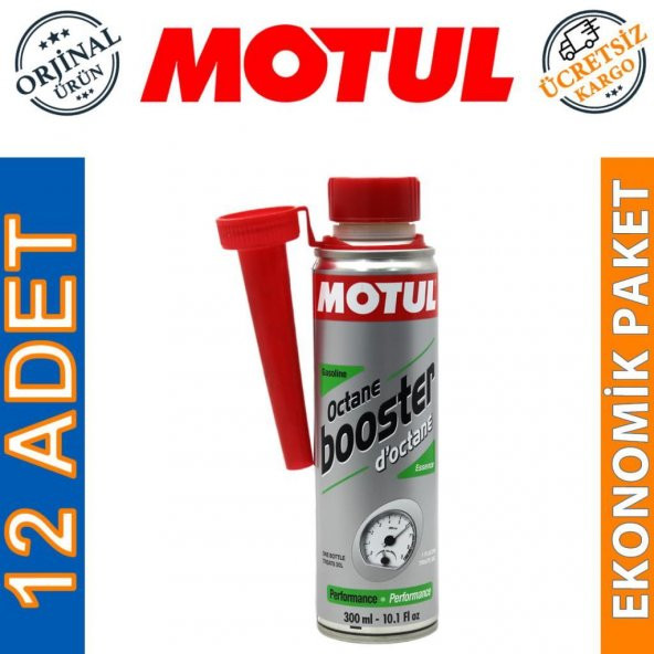 Motul Octane Booster 300 ML Benzin Oktan Yükseltici (12 Adet) ürün görseli 1