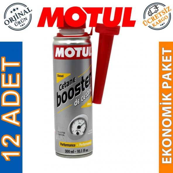Motul Cetane Booster Diesel 300 ML Dizel Setan Yükseltici (12 Adet) ürün görseli 1