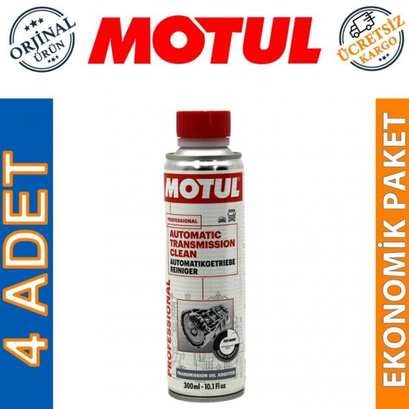 Motul Automatic Transmission Clean 300 ML Şanzıman Temizleyici (4 Adet) ürün görseli 1