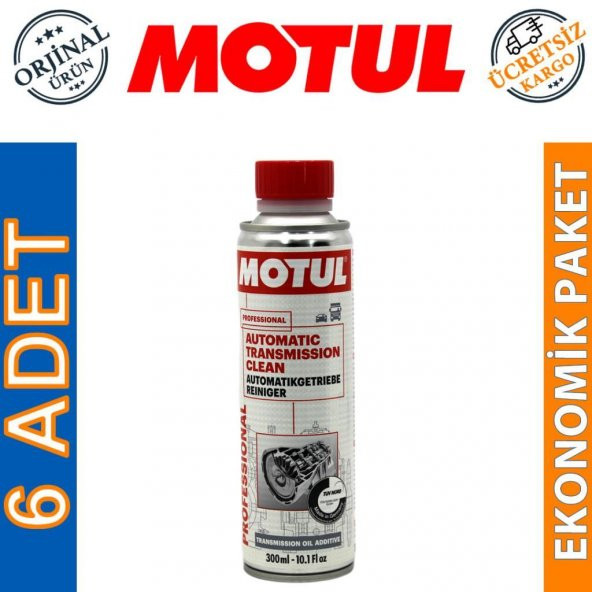 Motul Automatic Transmission Clean 300 ML Şanzıman Temizleyici (6 Adet) ürün görseli 1