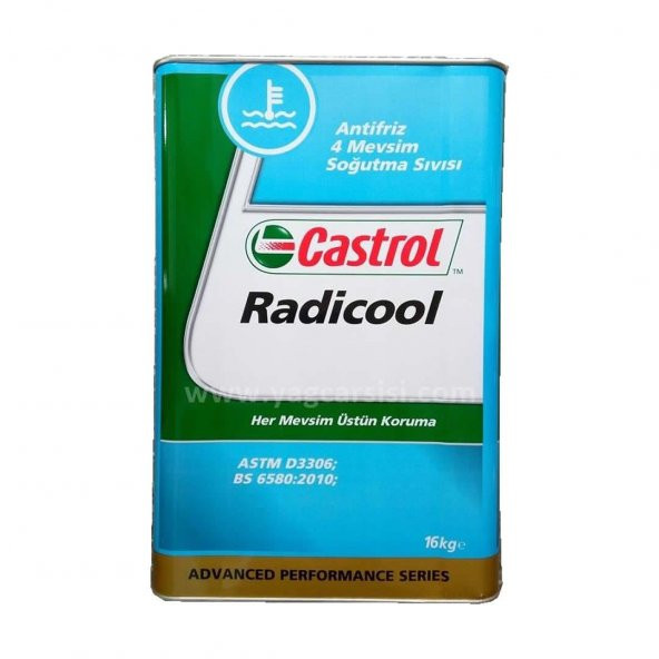 Castrol Radicool Konsantre Antifriz 16 Kg - Korozyon Önleyici ürün görseli 1
