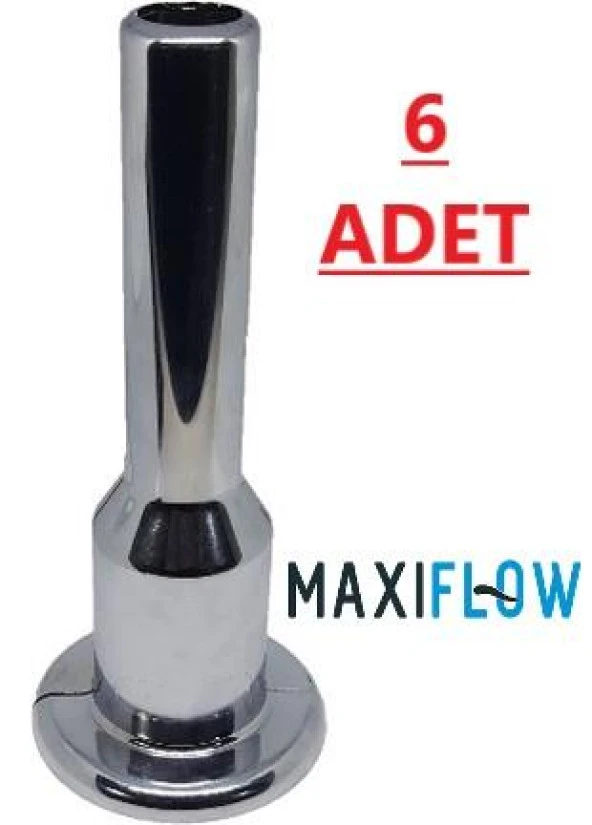 Petek Boru Gizleme Aparatı Krom Boyalı - Boru Gizleyici 6 ADET ürün görseli 1
