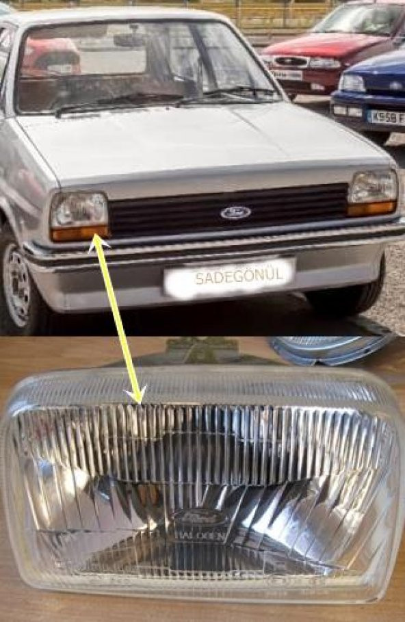 FAR KOMPLE FORD FİESTA SAĞ MK1 77FG 13K005 LA ürün görseli 1