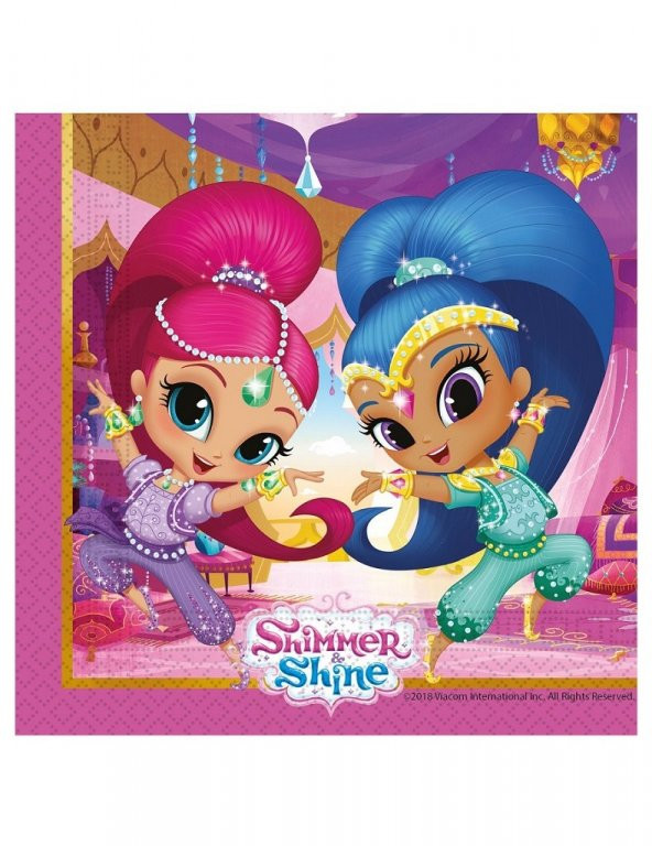 SHİMMER & SHİNE PEÇETE 20Lİ ürün görseli 1