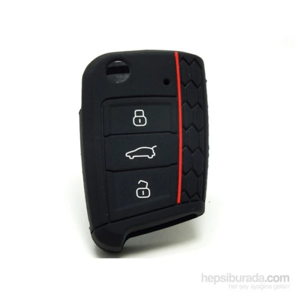 Volkswagen Skoda Seat Polo Tiguan Golf 7 Silikon Anahtar Kılıfı ürün görseli 1