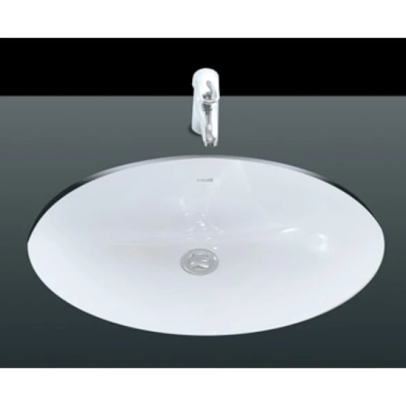 Creavit TP214 Tezgah Altı Oval Lavabo 37*47 cm Beyaz ürün görseli 1