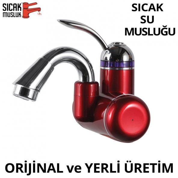 Elektrikli Sıcak Musluk Ani Su Isıtıcı Termal Şofben Musluk DSG-5K ürün görseli 1