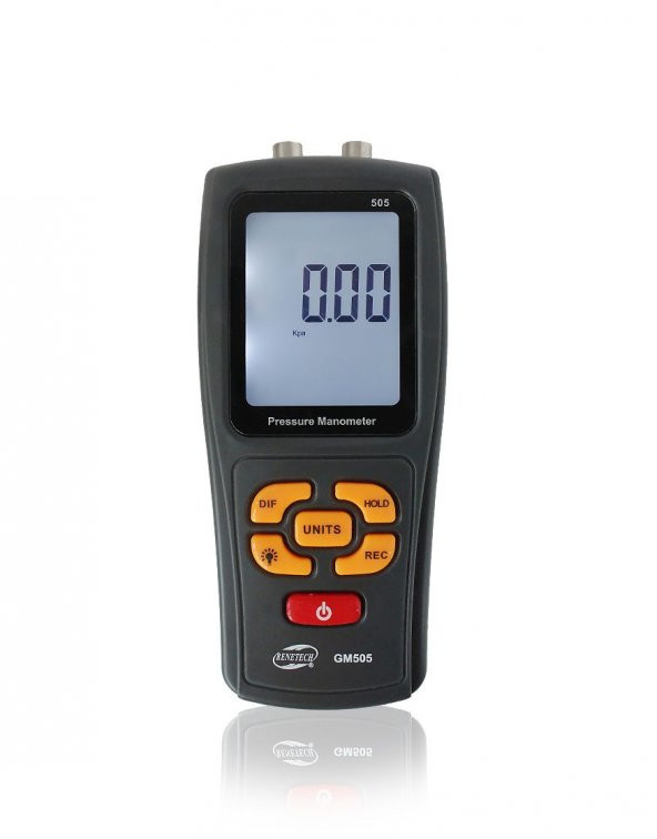 BENETECH GM505 Manometre Fark Basınç Ölçer ürün görseli 1