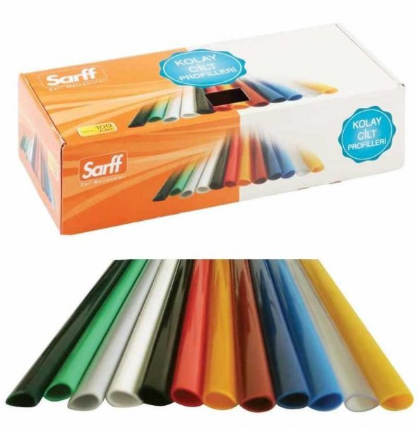 SARFF DOSYA SIRTLIGI 10mm OVAL 100 LU KIRMIZI45 SY ürün görseli 1