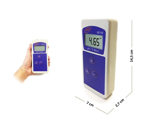 ADWA AD110 Profesyonel PH Ölçer PH Metre - Resim 3
