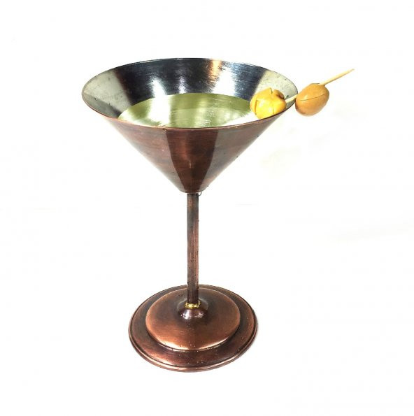 Shark Anatolia Martini Bakır Kadeh - Resim 4