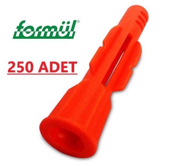 8 MM ROKET DUBEL PLASTİK 1 PK (250 ADET) ürün görseli 1